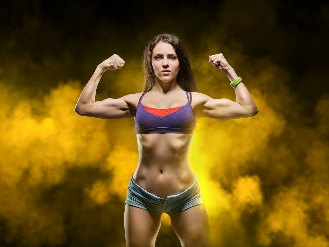 Athletic girls in Cano